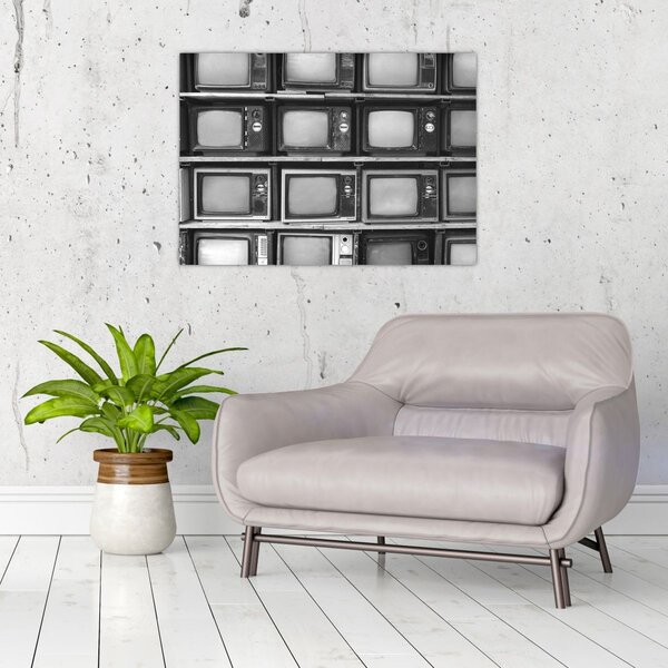 Obraz - Retro televize (70x50 cm)