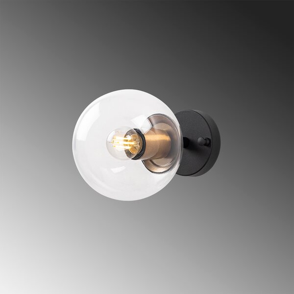 ASIR Nástěnná lampa ATMACA 25 černá