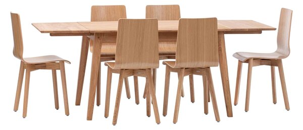 Rozkládací jídelní stůl Urbano z dubu - 1200(2000)x900х22mm