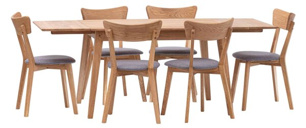 Rozkládací jídelní stůl Urbano z dubu - 1200(2000)x900х22mm