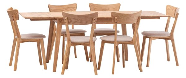 Rozkládací jídelní stůl Urbano z dubu - 1200(2000)x900х22mm