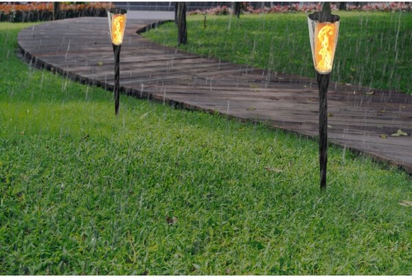 Solární LED lampa TORCH Premium IP65 - 65cm