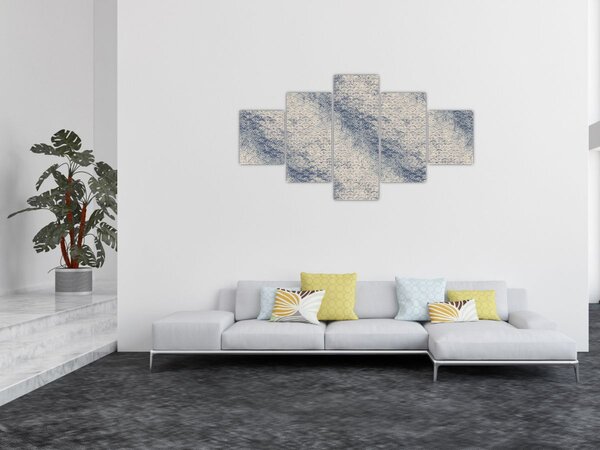Obraz - Vzor vlnek (125x70 cm)