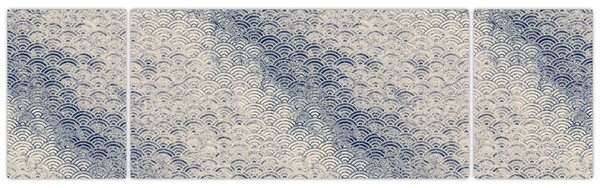 Obraz - Vzor vlnek (170x50 cm)