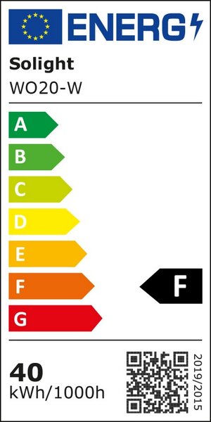 SOLIGHT LED světelný panel Backlit, 40W, 3600lm, 4000K, Lifud, 60x60cm, bílá barva
