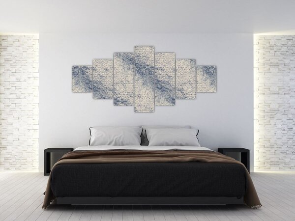 Obraz - Vzor vlnek (210x100 cm)