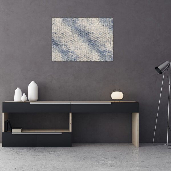 Obraz - Vzor vlnek (70x50 cm)
