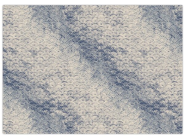 Obraz - Vzor vlnek (70x50 cm)