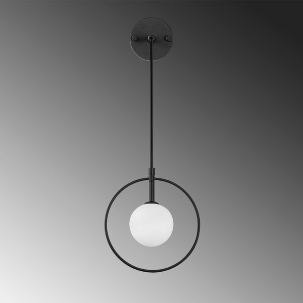 ASIR Nástěnná lampa GEOMETRI 125 černá