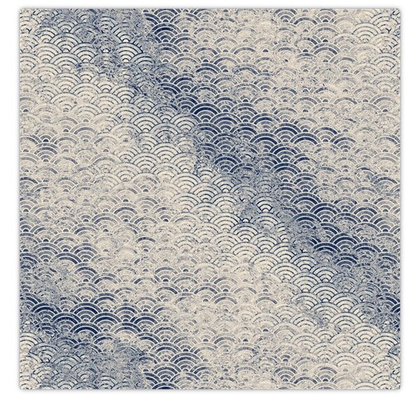 Obraz - Vzor vlnek (30x30 cm)