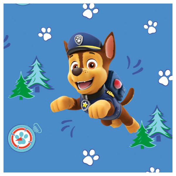 Povlečení PAW PATROL modrá, 70x90 a 140x200 cm