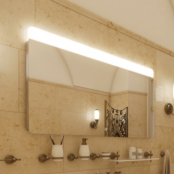 Nimco LED zrcadlo 21W, 140x70 cm s dotykovým senzorem