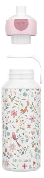 Dětská lahev na vodu s pítkem 400 ml, Mepal, pohádka
