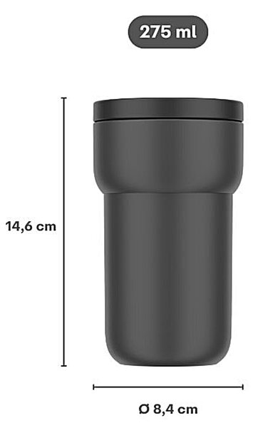 Cestovní termohrnek Ellipse 275ml, Mepal, námořní modrá