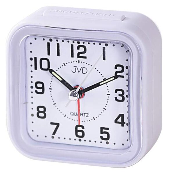 JVD Levný analogový ručkový budík JVD SRP6808.3 s osvětlením ( )