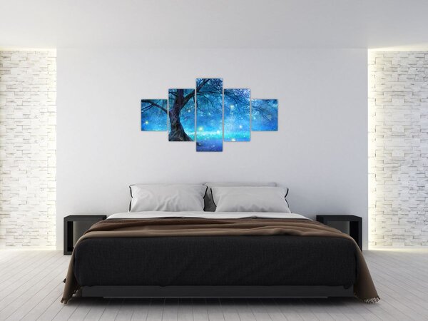 Obraz - Mystický les (125x70 cm)
