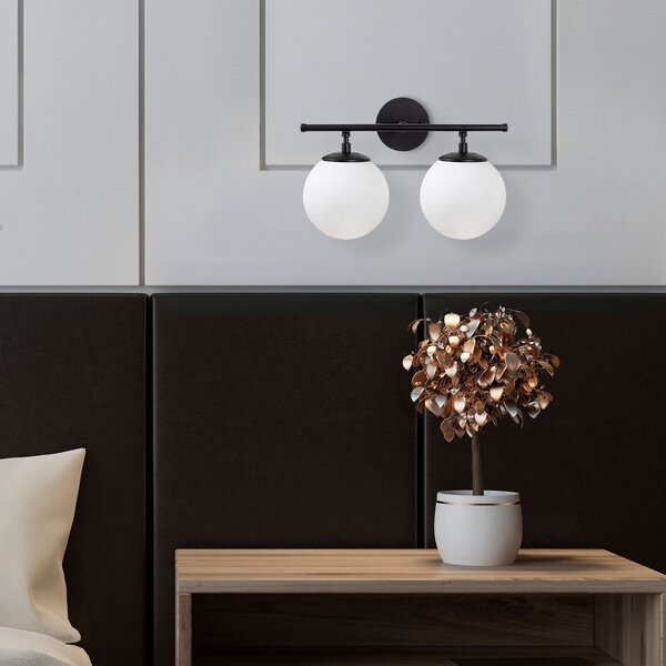 ASIR Nástěnná lampa ROE 45 černá