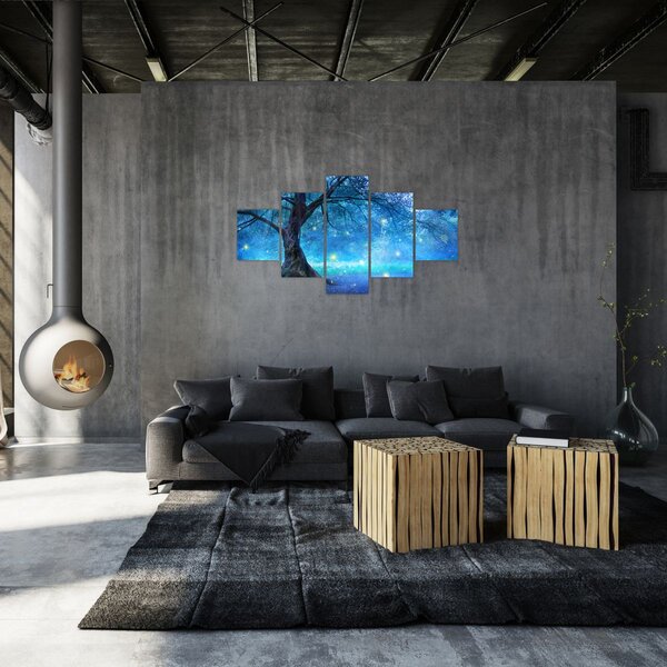Obraz - Mystický les (125x70 cm)