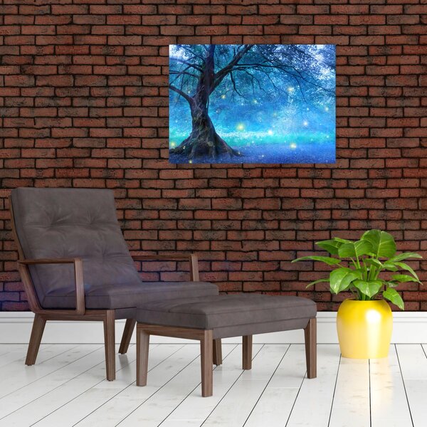 Obraz - Mystický les (70x50 cm)