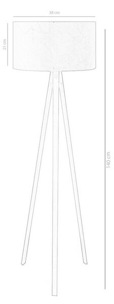 Stojací lampa AYD - 2425 Green