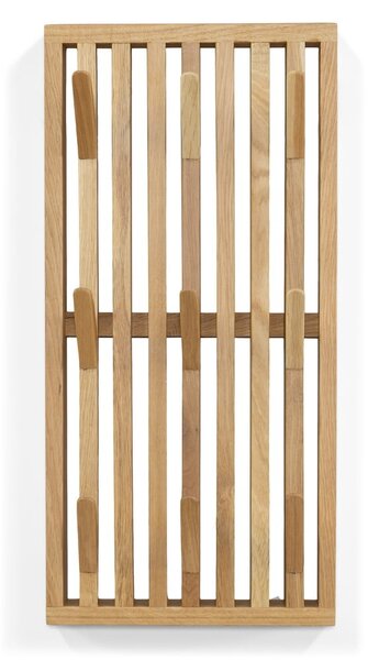 Kovový nástěnný věšák v přírodní barvě 24 cm Parco – Spinder Design