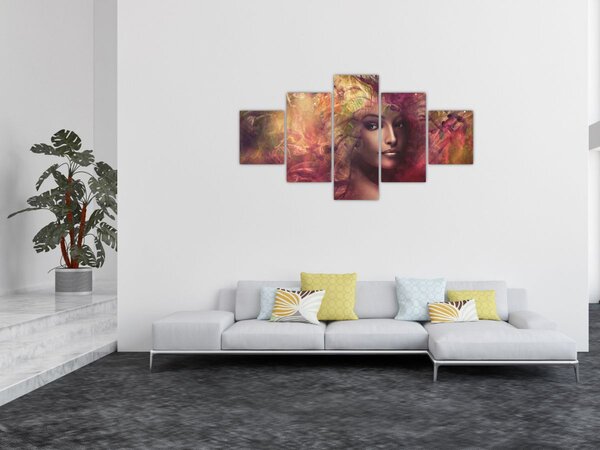 Obraz - Fantasy žena (125x70 cm)