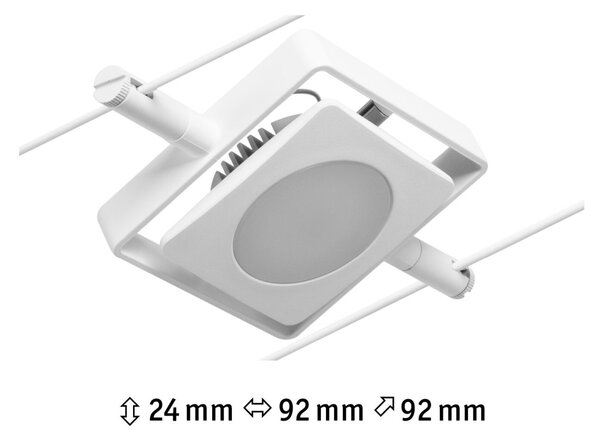 P 94423 LED lankový systém MacLED spot 4,5W 3000K 12V bílá mat/chrom - PAULMANN