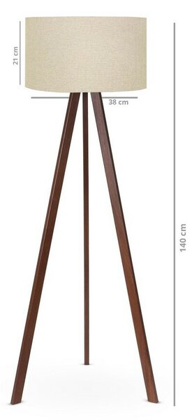 Stojací lampa AYD - 2581 Beige