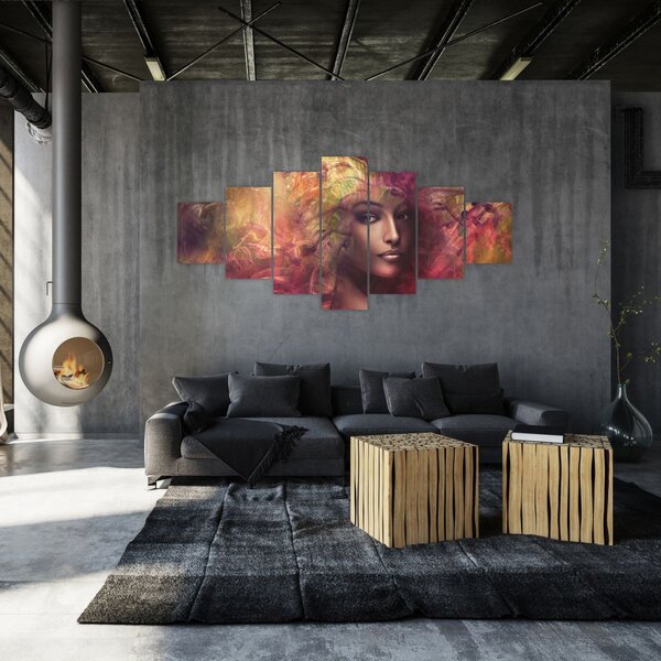 Obraz - Fantasy žena (210x100 cm)