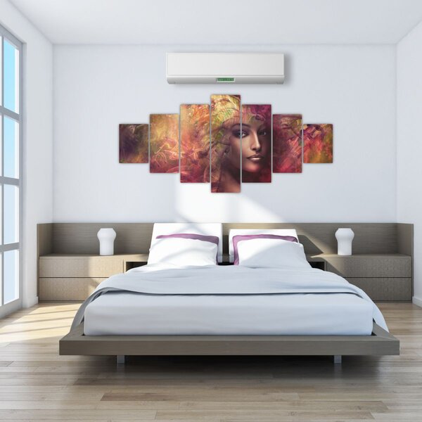 Obraz - Fantasy žena (210x100 cm)