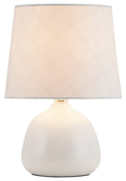 Stolní lampa ELLIE bílá