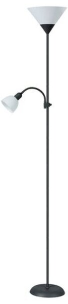 Stojací lampa ACTION černá