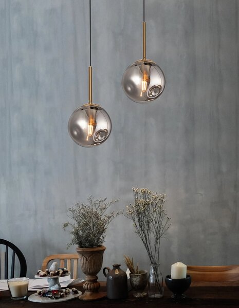 LED lustr Spada 15 chrom