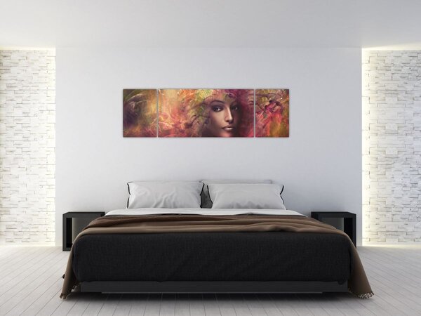 Obraz - Fantasy žena (170x50 cm)