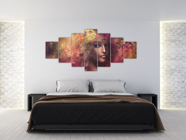 Obraz - Fantasy žena (210x100 cm)