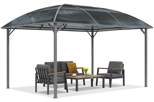 Kovový altán Dominican 3x4 Garden Point antracitový
