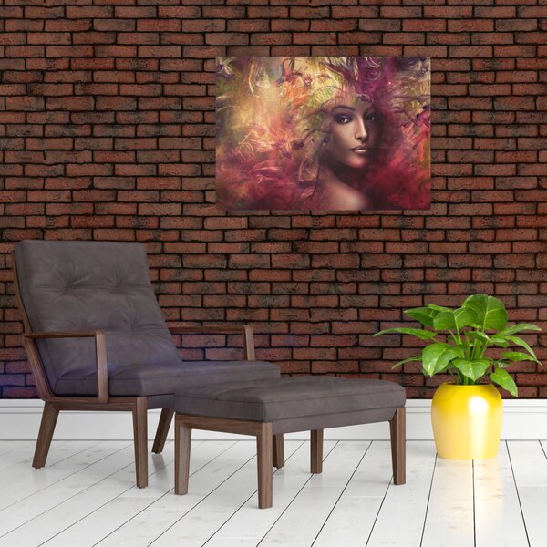 Obraz - Fantasy žena (70x50 cm)