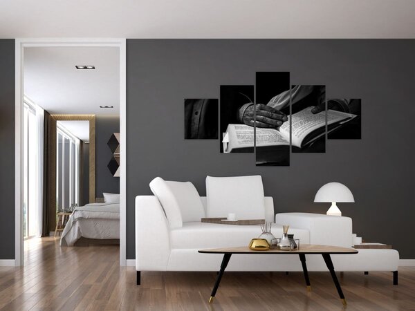Obraz - Kniha (125x70 cm)