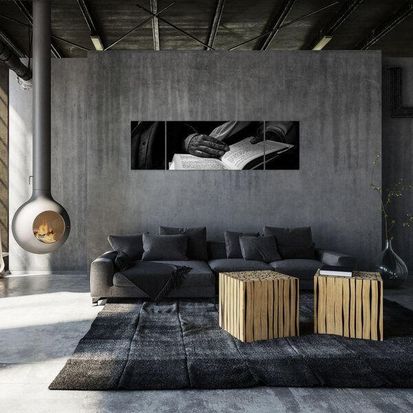 Obraz - Kniha (170x50 cm)