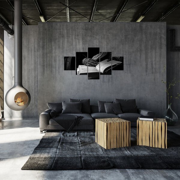 Obraz - Kniha (125x70 cm)