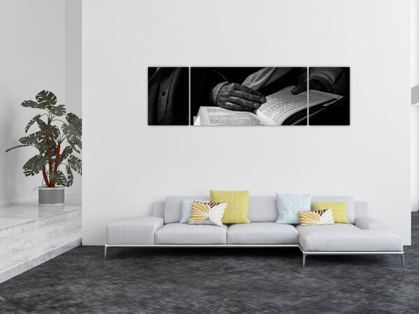 Obraz - Kniha (170x50 cm)