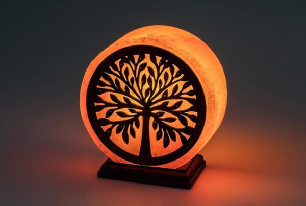 Solná lampa AGDRASIL přírodní