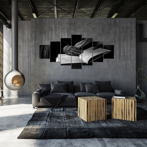 Obraz - Kniha (210x100 cm)