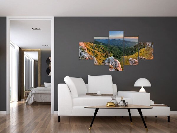 Obraz - Horská krajina (125x70 cm)