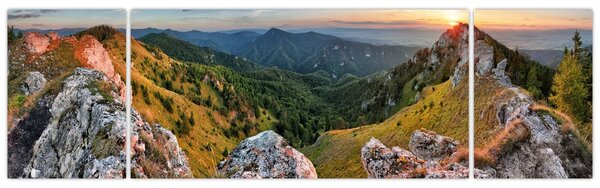 Obraz - Horská krajina (170x50 cm)