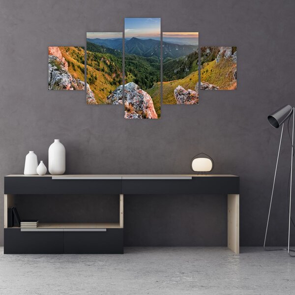 Obraz - Horská krajina (125x70 cm)