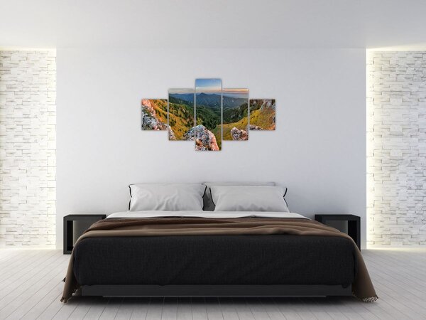 Obraz - Horská krajina (125x70 cm)