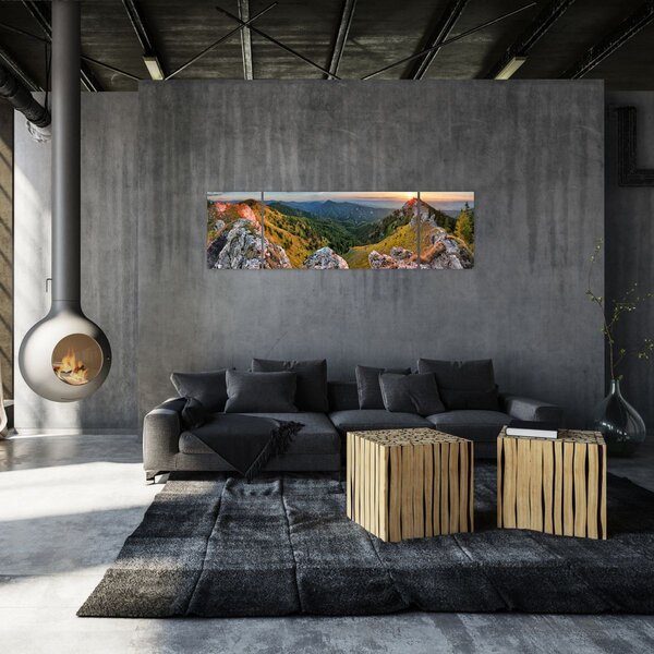 Obraz - Horská krajina (170x50 cm)
