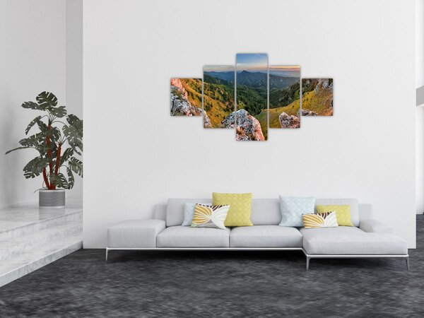 Obraz - Horská krajina (125x70 cm)