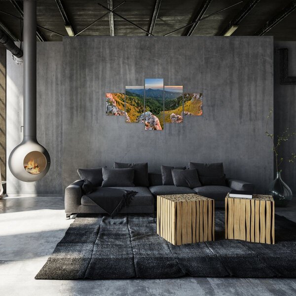 Obraz - Horská krajina (125x70 cm)